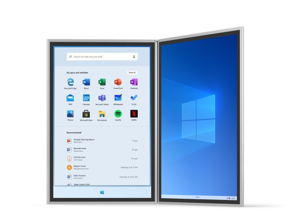 The new Start menu would be inspired by Windows 10X