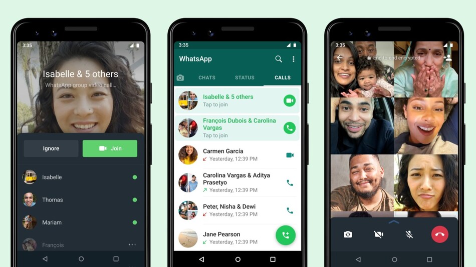 WhatsApp Starts Rolling Out Joinable Group Calls to Let You Join a Group Call That You Missed | Technology News